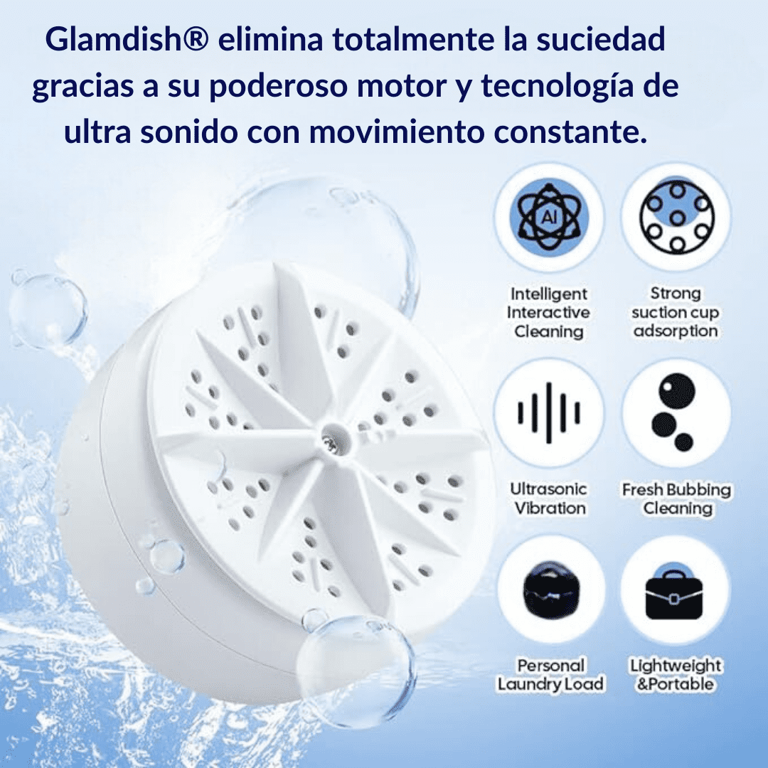 GlamDish®  - Lavaloza portable